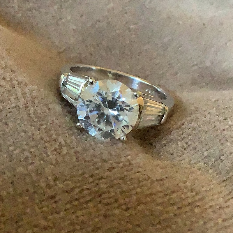 Solitaire Cz Ring